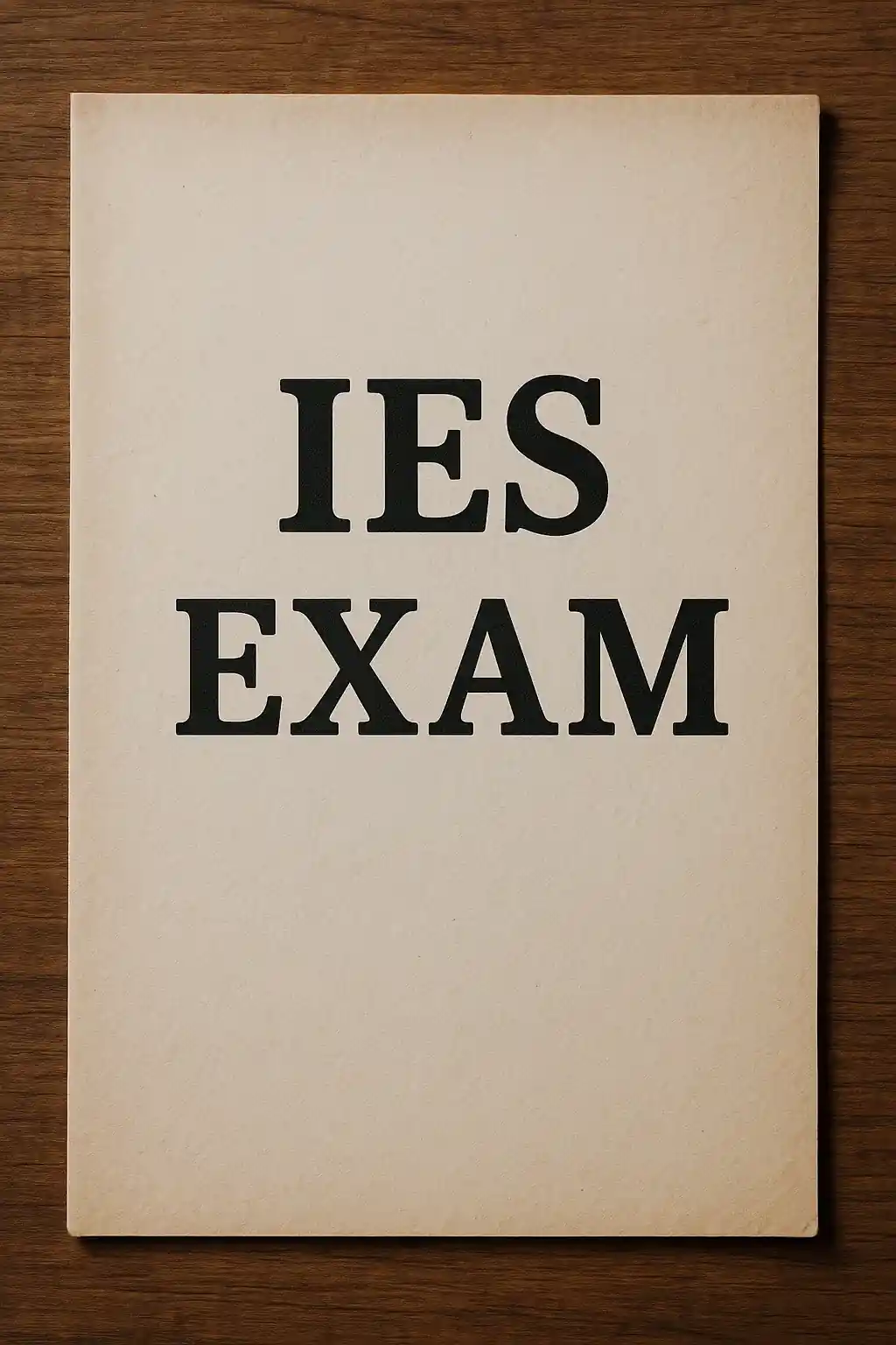 IES Exam Details