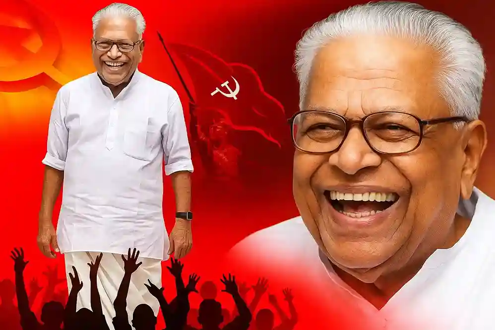 A respectful portrait of veteran communist leader V.S. Achuthanandan.