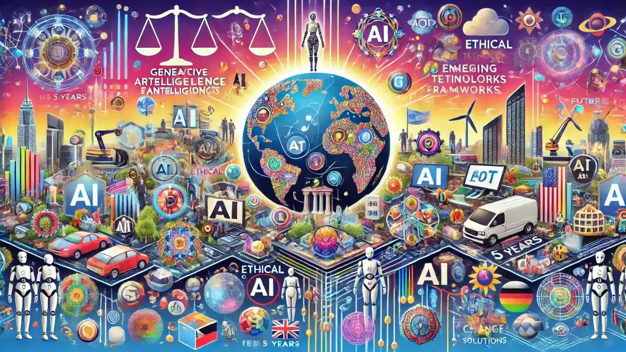 Illustration showing AI model deployment on a local device